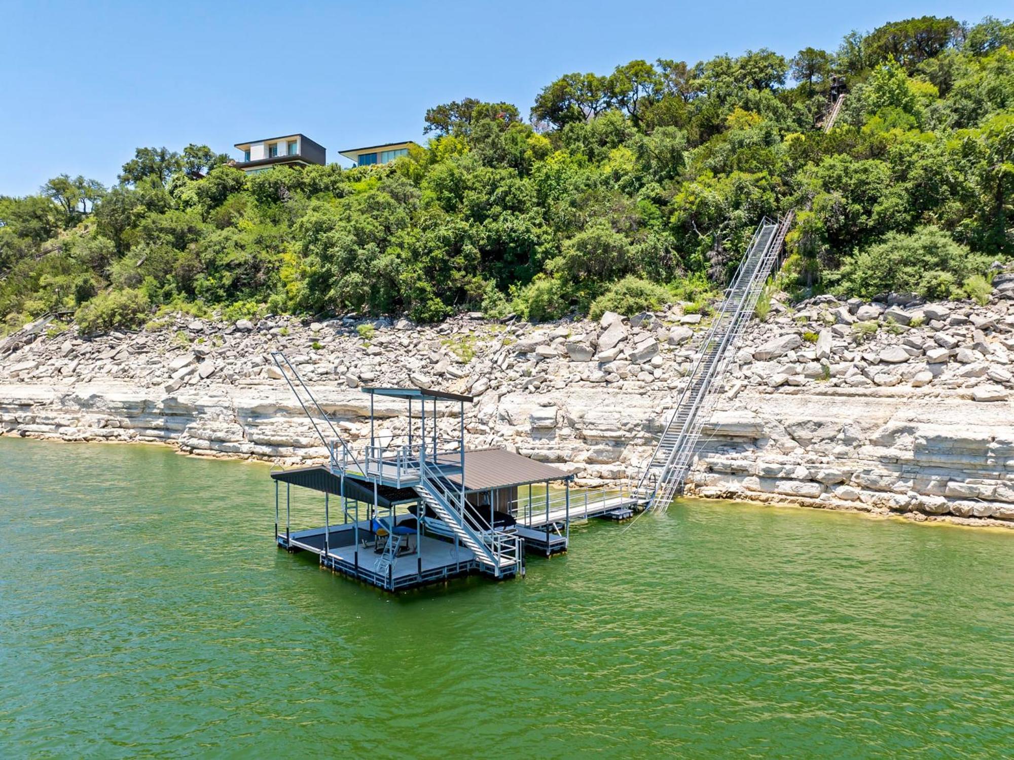 Lakefront Cabins - Boat Dock - Firepit Hudson Bend Exterior photo